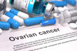 Ovarian Cancer Diagnosis. Medical Concept.
