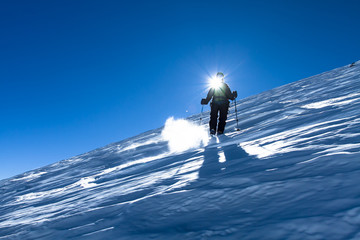 Wall Mural - On the slope of Mount Elbrus