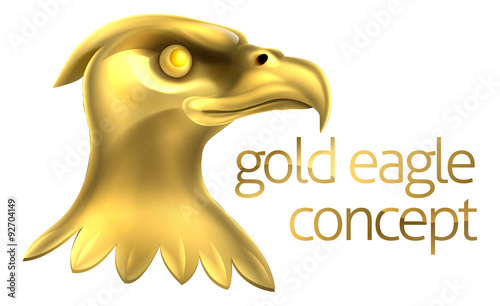 Gold Eagle Head Concept