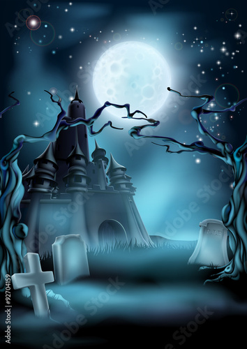 Graveyard and Castle Hallow...