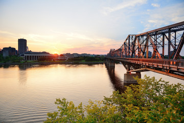 Wall Mural - Ottawa sunset