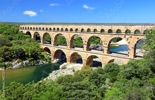 Fotografía Le Pont du Gard franchissant le Gardon