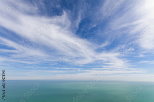 Nowoczesny obraz na płótnie Green Sea