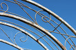 Trellis Arch Against a Blue Sky