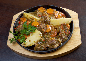 Wall Mural - Armenian  lamb stew