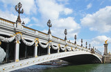 Fototapeta Paryż - Pont Alexandre III à Paris