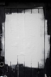 Fototapeta  - Textured grunge white painted background