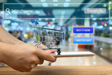 shopping cart