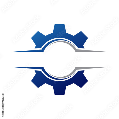 Gear Logo Stock Vector | Adobe Stock
