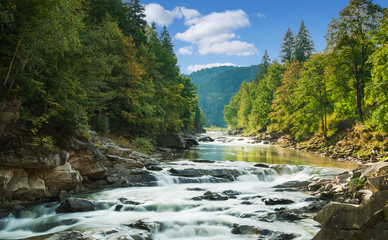 mountain river