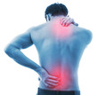 © Glebstock - Back pain.Medical concept.Toned image for create effect