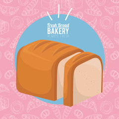 Poster - always fresh bakery products