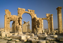Ruins Of Ancient City, Palmyra, Syria