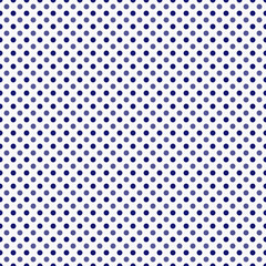 Blue and White Polka Dot  Abstract Design Tile Pattern Repeat Ba