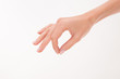 © Svyatoslav Lypynskyy - Woman's hand as if holding something