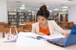 © sutichak - study education, woman worked in the library