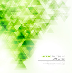 Poster - Abstract Geometric Background Design