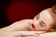 © GTeam - Studio portrait of sleeping woman