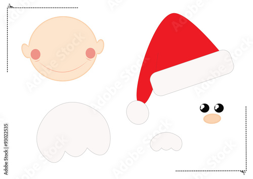 Immagini Natalizie Da Ritagliare.Babbo Natale Da Ritagliare Buy This Stock Illustration And Explore Similar Illustrations At Adobe Stock Adobe Stock