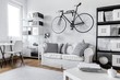 © Photographee.eu - Black and white apartment