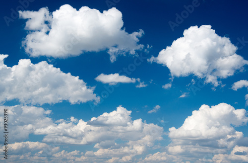 Naklejka - mata magnetyczna na lodówkę Sky with clouds