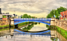 Rory O'More Bridge In Dublin - Ireland