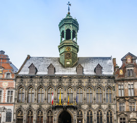 Town hall in Mons, Belgium, the Capital of Culture