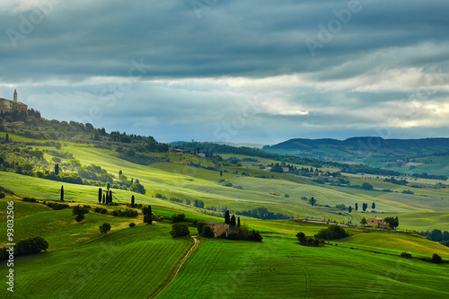 Obraz w ramie Tuscany hills