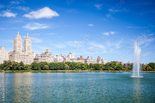 Fotografía  Jacqueline Kennedy Onassis Reservoir in Central Park New York City