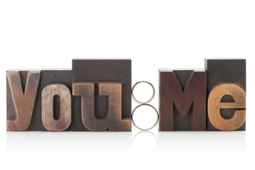 Wall Mural - you and me