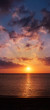 © Oleandra9 - Sea sunset, landscape. Vertical panorama