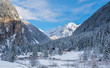 Winterliches Kötschachtal, Hohe Tauern, Österreich