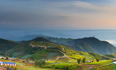 Wall Mural - panorama mountain landscape phutabberk thailand 10-2015