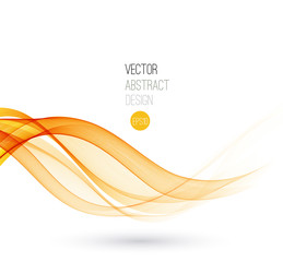 Aufkleber - vector Orange background