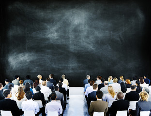 Wall Mural - Business People Seminar Meeting Conference Corporate Concept