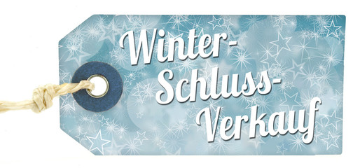 Sticker - Winterschlussverkauf