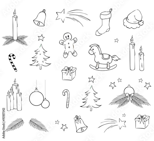 Weihnachtssymbole Zum Ausdrucken