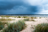 Fototapeta Morze - Dark Baltic sea.