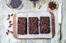 Red Beans Chocolate Chips Brownie