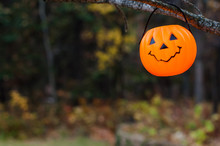 Autumn Halloween Candle Holder Pumpkin Jack