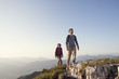 © Westend61 - Austria, Tyrol, couple hiking at Unterberghorn