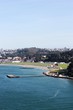 San Francisco coast view from the Golden Gate Bridge 