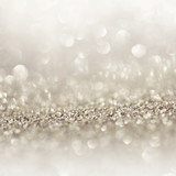 Fototapeta  - Silver shimmering background