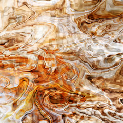 Canvas Print - Mineral, colored marble with nacre