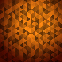 Aufkleber - Abstract background of color triangles. Place your content