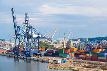 Wall Mural - Deepwater Container Terminal in Gdansk