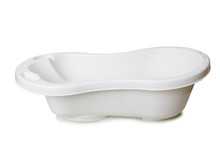 Small Tub Isolated On The White