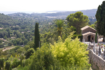 Poster - Mediterrane Landschaft