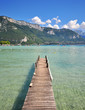 Annecy lake, France