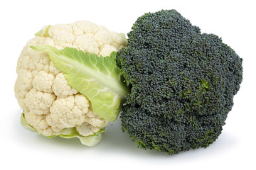 Wall Mural - Broccoli and cauliflower